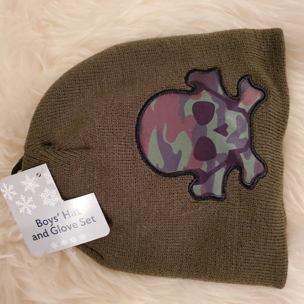 Kids hats and gloves